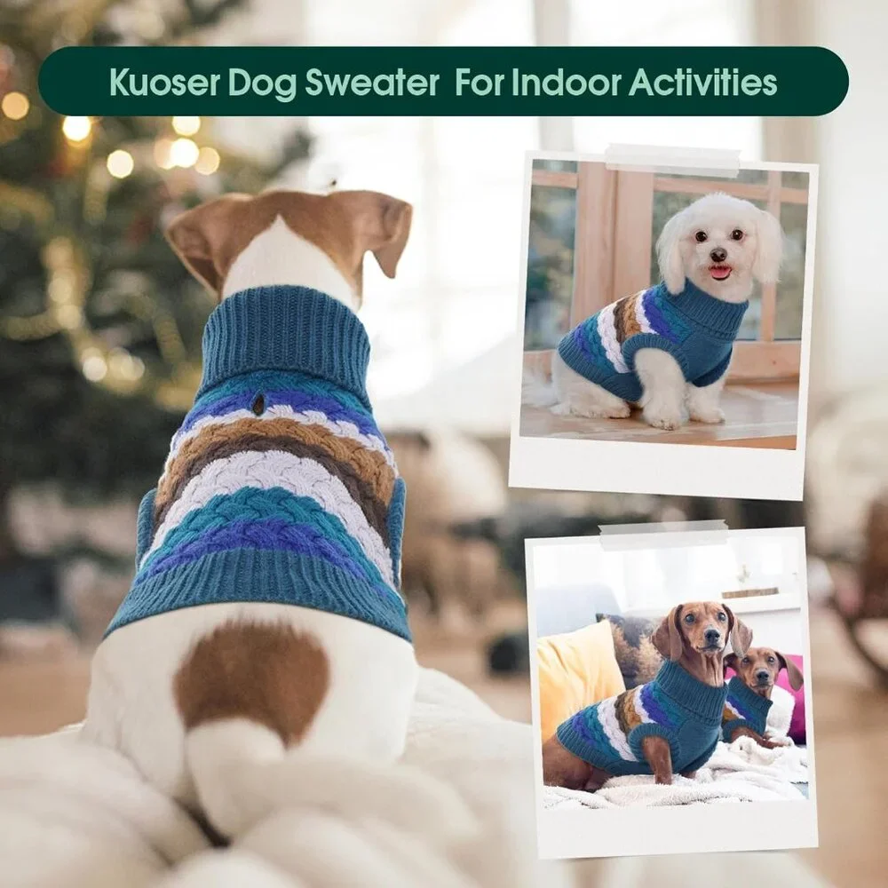 Dog Sweater, Warm Dog Sweaters for Extra Large Dogs Girl Boy